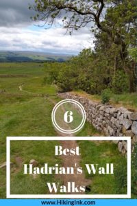 Hadrian's Wall Walk - Pinterest Pin