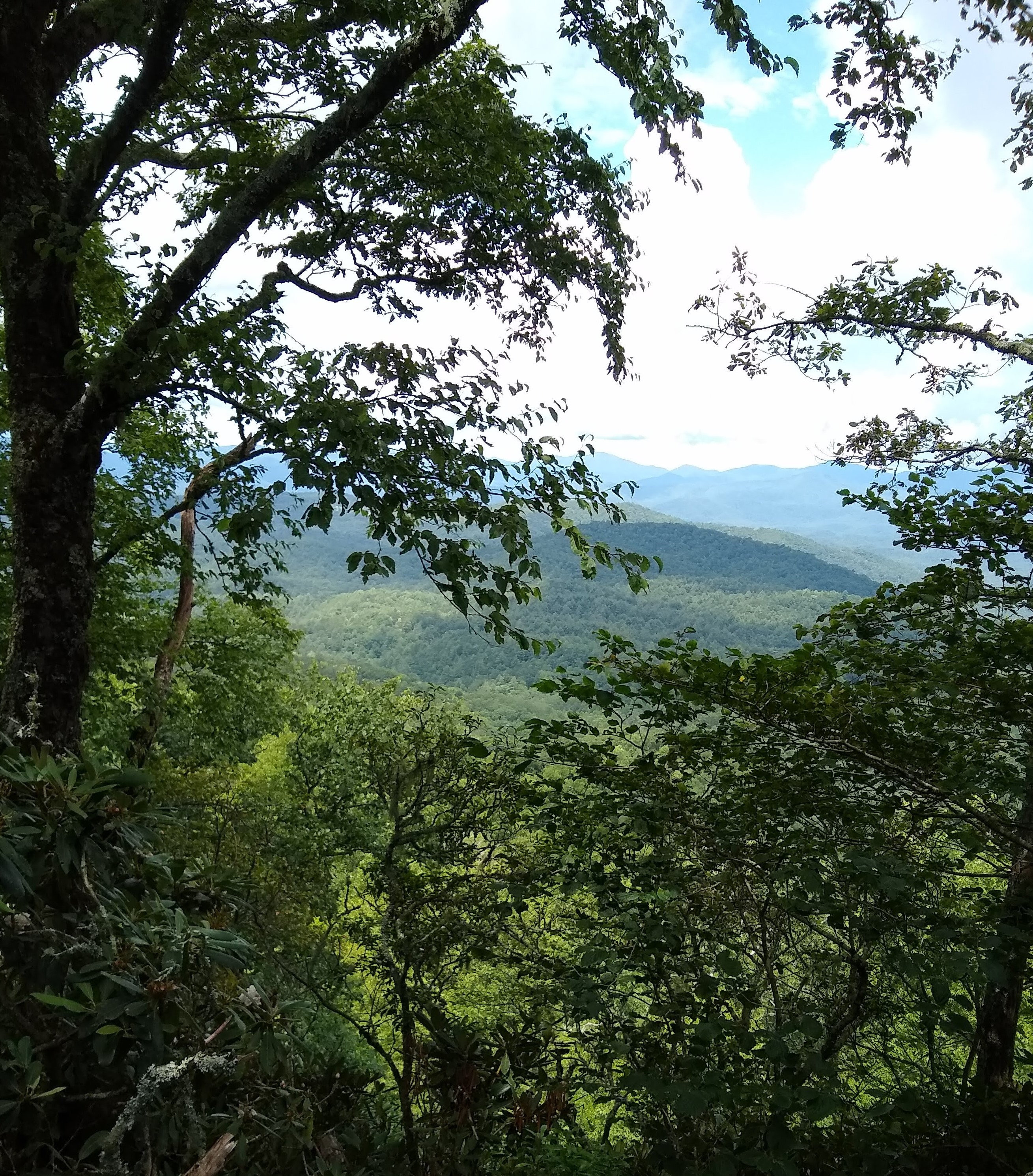 black rock mountain trail