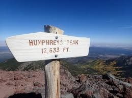 Flagstaff hiking trails - Humphreys Peak